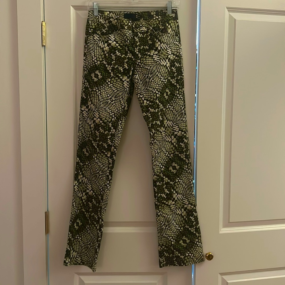 Roberto Cavalli Just Cavalli snake print jeans